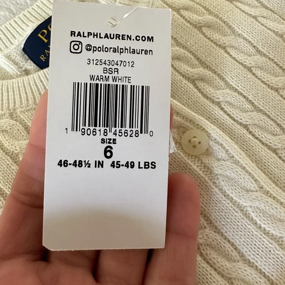 Polo RL Cable Knit Sweater - Picture 5 of 6